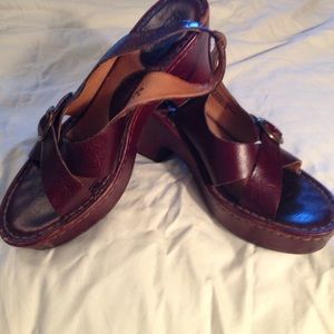 Born strapped sandals