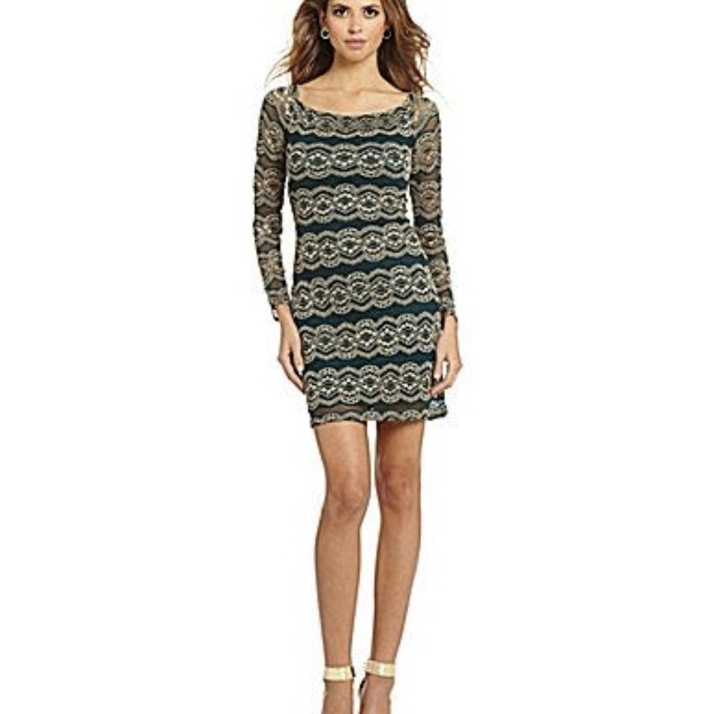 NWT Gianni Bini Fan Favs Dress in Black