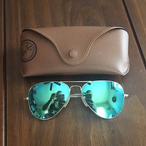 Ray-Ban Flash lens avaiators