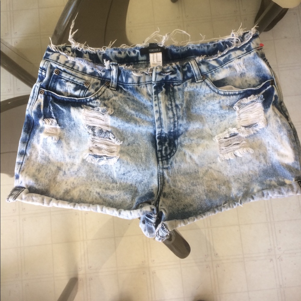 Women FOEVER 21 jean short