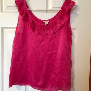 JCrew 100% Silk Tank