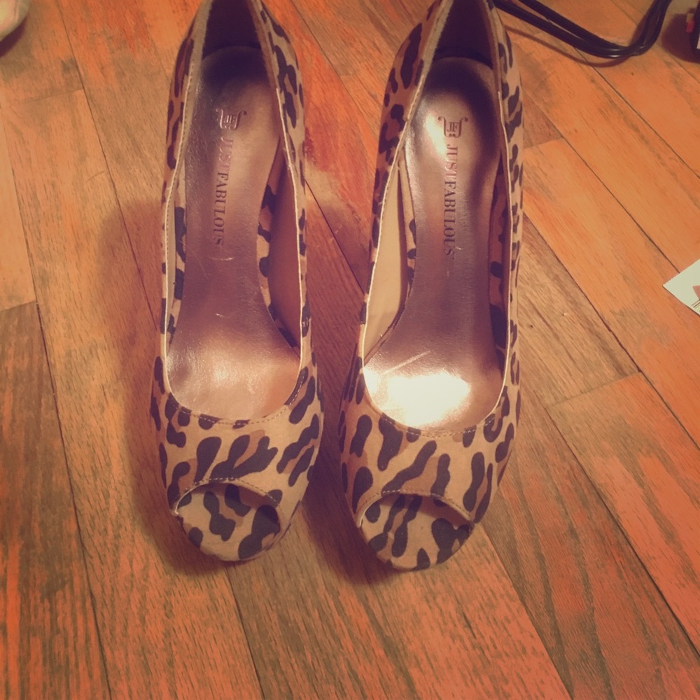 Cheetah high heels!