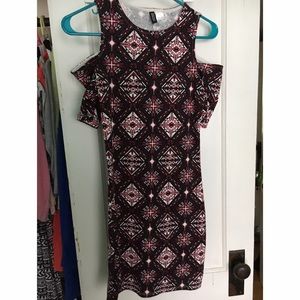 H&M cold shoulder bodycon dress