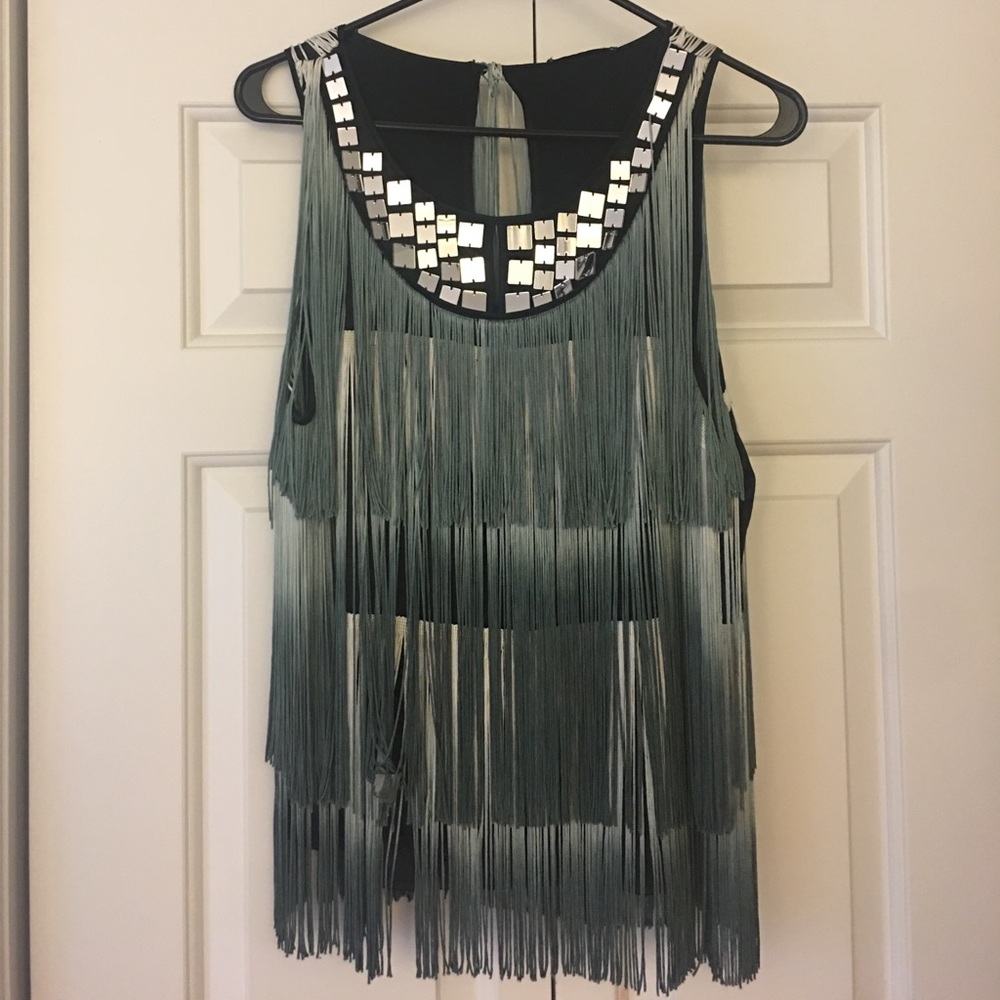 Fringe top