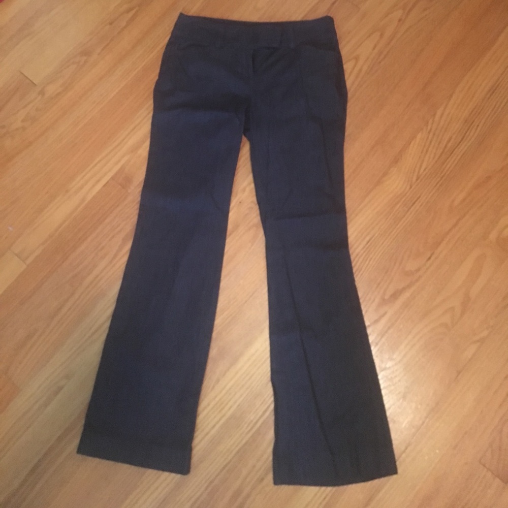 Anne Taylor denim looking dress pants