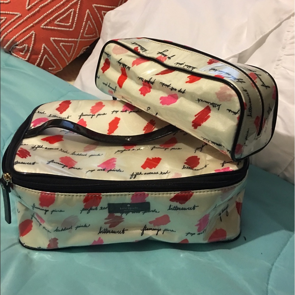 🌸Kate Spade🌺 Travel Case set💄
