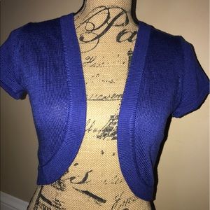 🚨Blue Cardigan/top