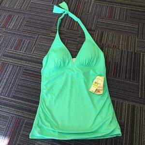NWT Mint Tommy Bahama Halter Tankini Swim Suit - M