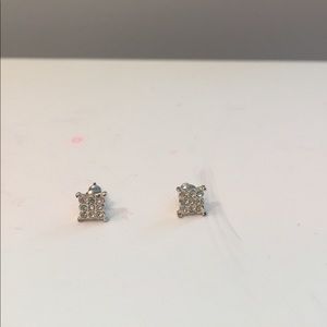 Rhinestone earrings