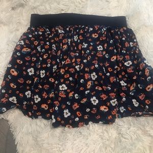 Floral Skater Skirt