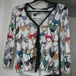 Anthropologie Imelda Shoe Cardigan