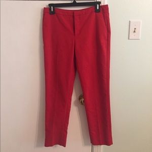 Red pants