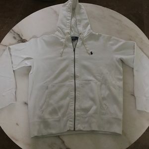 White Ralph Lauren Polo hoodie