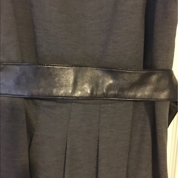 Grey belted dress - Picture 4 of 5