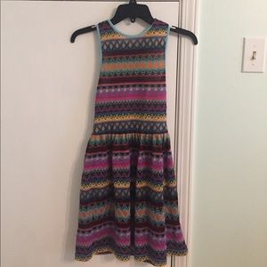 Multicolored dress crochet dress