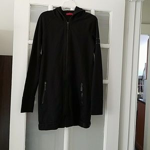 Long black Burberry sport jacket