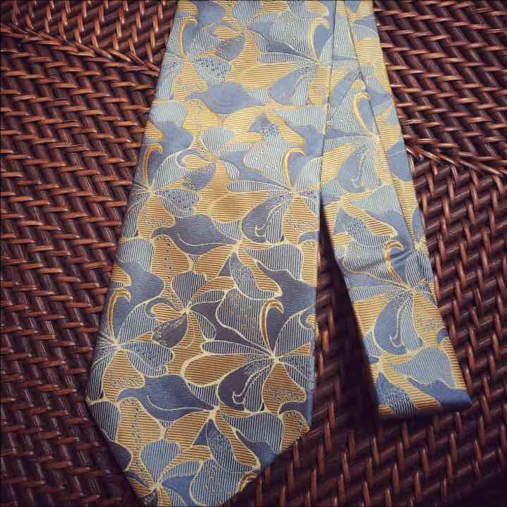 Bvlgari silk tie