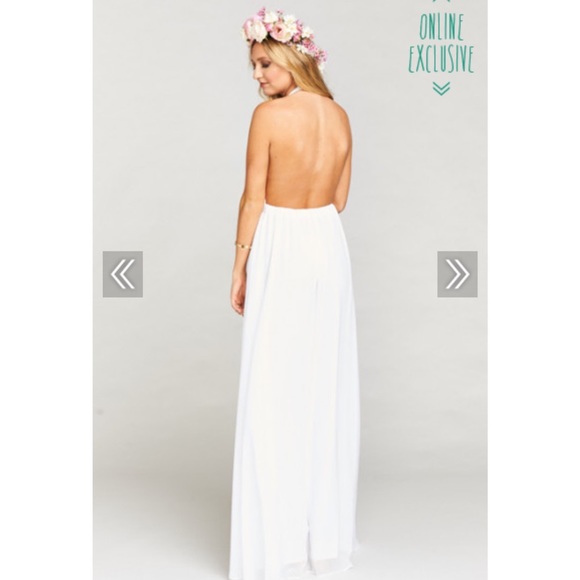 NWOT show me your mumu Luna wedding cake chiffon - Picture 3 of 4