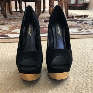 Stylish studded heels