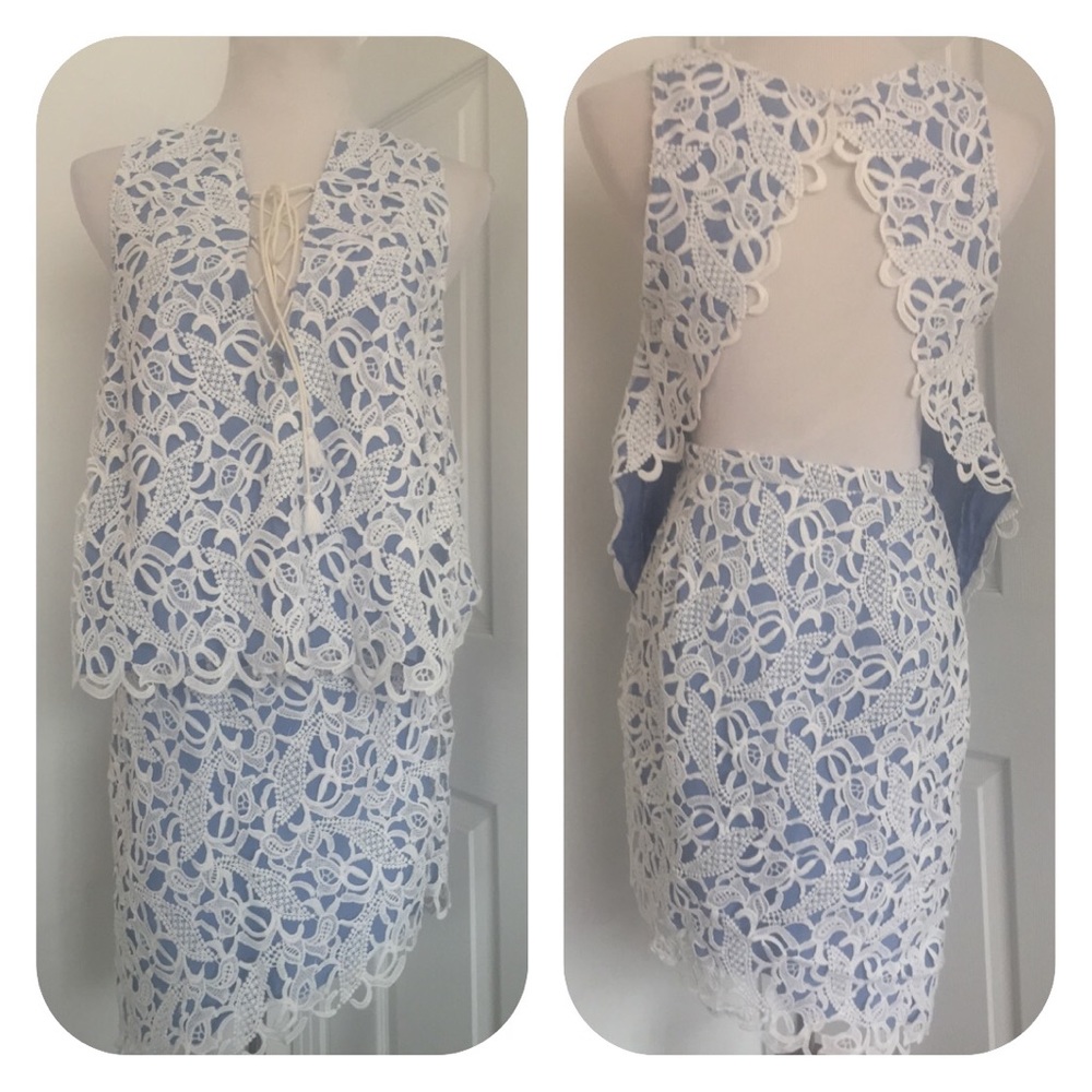 REDUCED  Jetset Diaries 2Piece Skirt Set