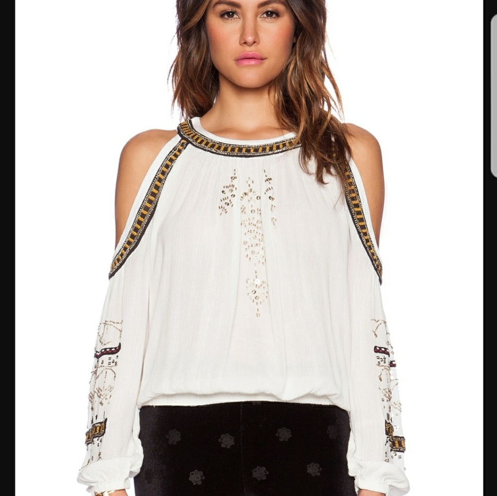 TUNIC 🎁Give Him the Cold Shoulder Blouse Top