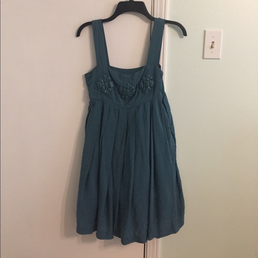 Teal dress