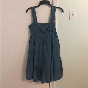 Teal dress