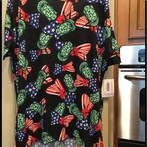 Lularoe Americana Irma with bows