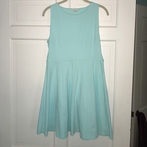Aritzia Talula sea blue cotton sundress