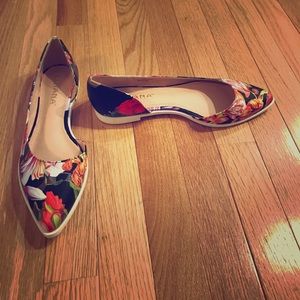 Floral flats