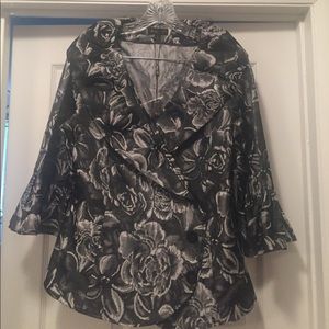 Black and White Blazer