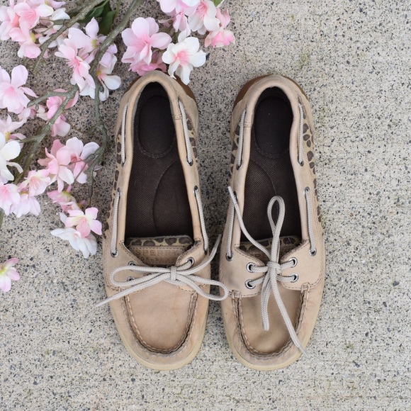 Sperry Shoes - ⚡️Leopard Print Sperry Top Siders