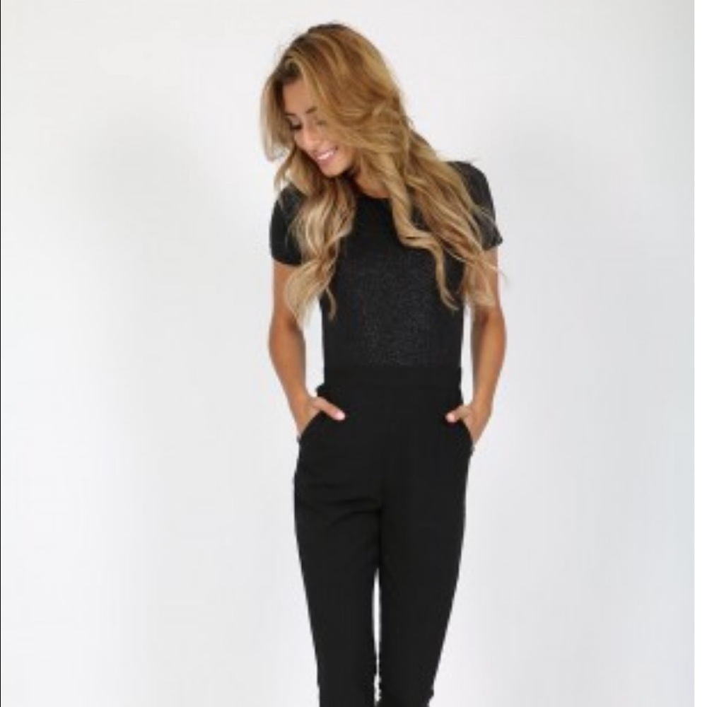 KITTENISH Shimmer Jumpsuit Size Medium.