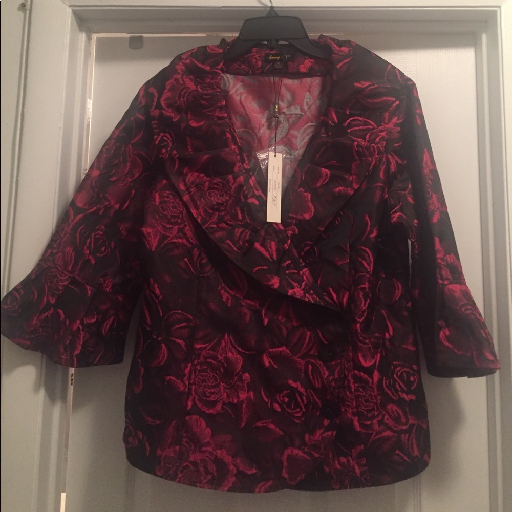 Red and Black Blazer