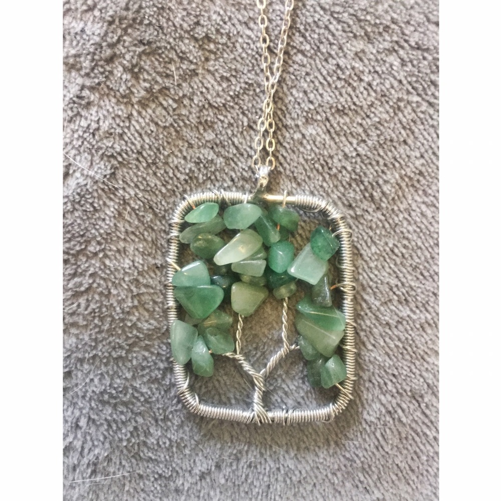 Cute gemstone necklace