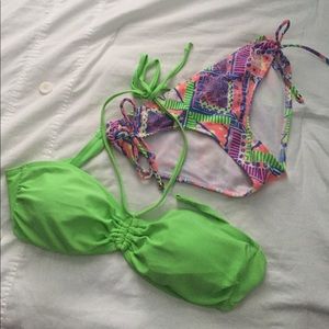 Neon Tribal Swimsuit!