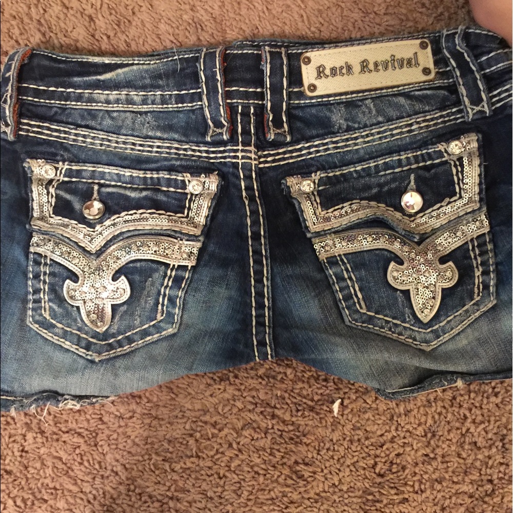 Rock revival Kai shorts