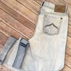 A/X Armani Exchange Boyfriend Jeans