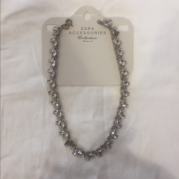 Zara Jewelry - Zara Accessories: Necklace (stones in leaf shape)