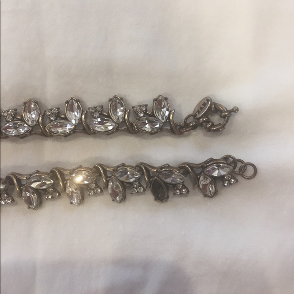 Zara Accessories: Necklace (stones in leaf shape) - Picture 4 of 4