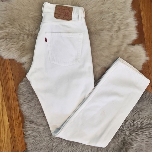 Levi's Denim - 🚫SOLD🚫🌸RARE Vintage 501 White Levi's 29🌸