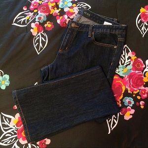 Michael Kors- Boot Cut Demin Jeans Size 12 Petite