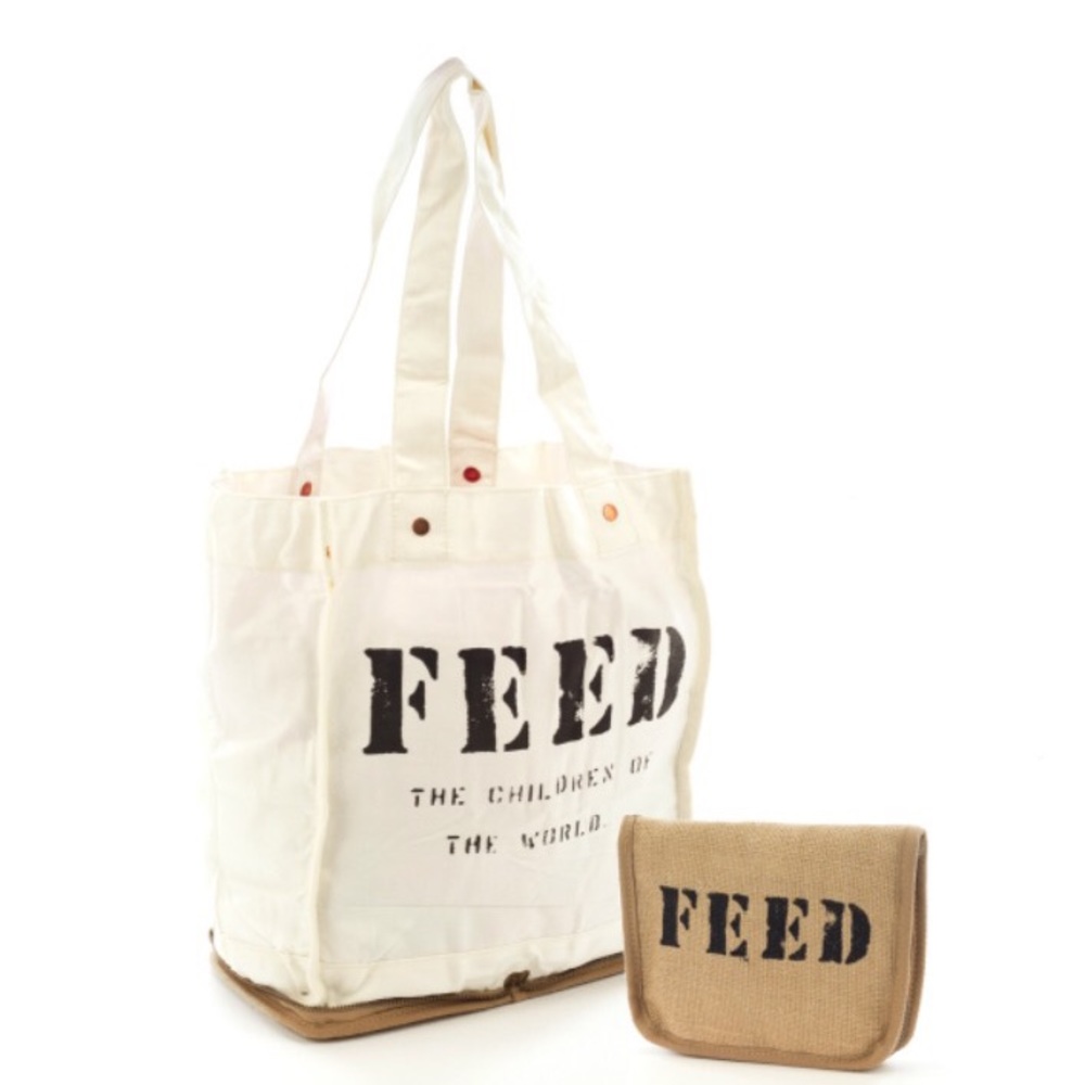 FEED 100 Zippered Shopper