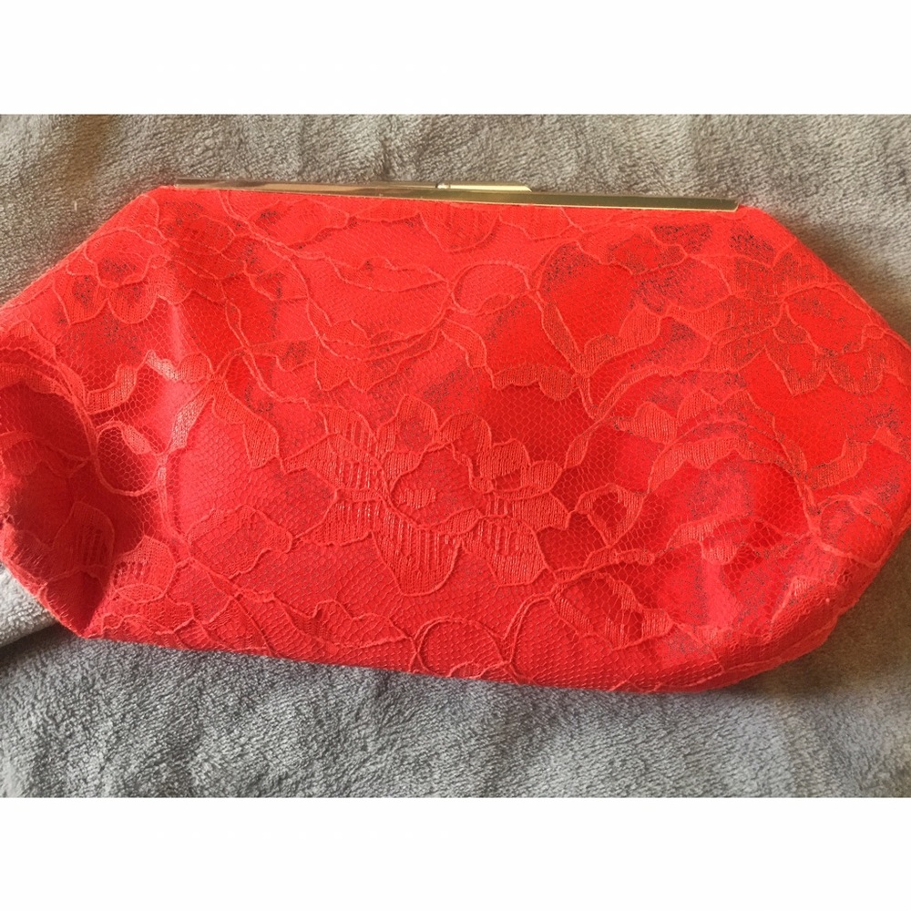 Cute red clutch