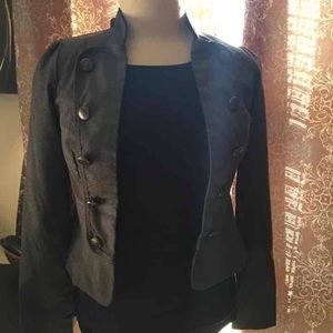 Army style blazer