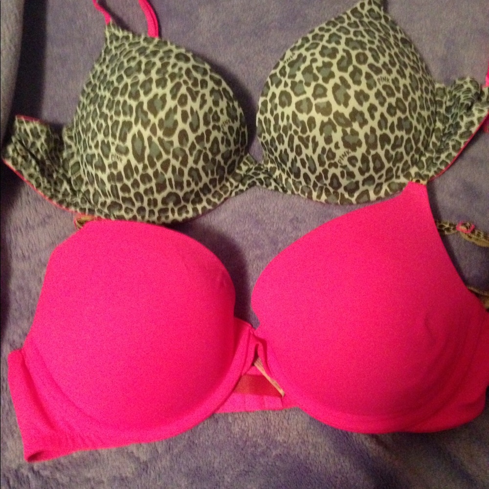VS Pink 36C bra bundle