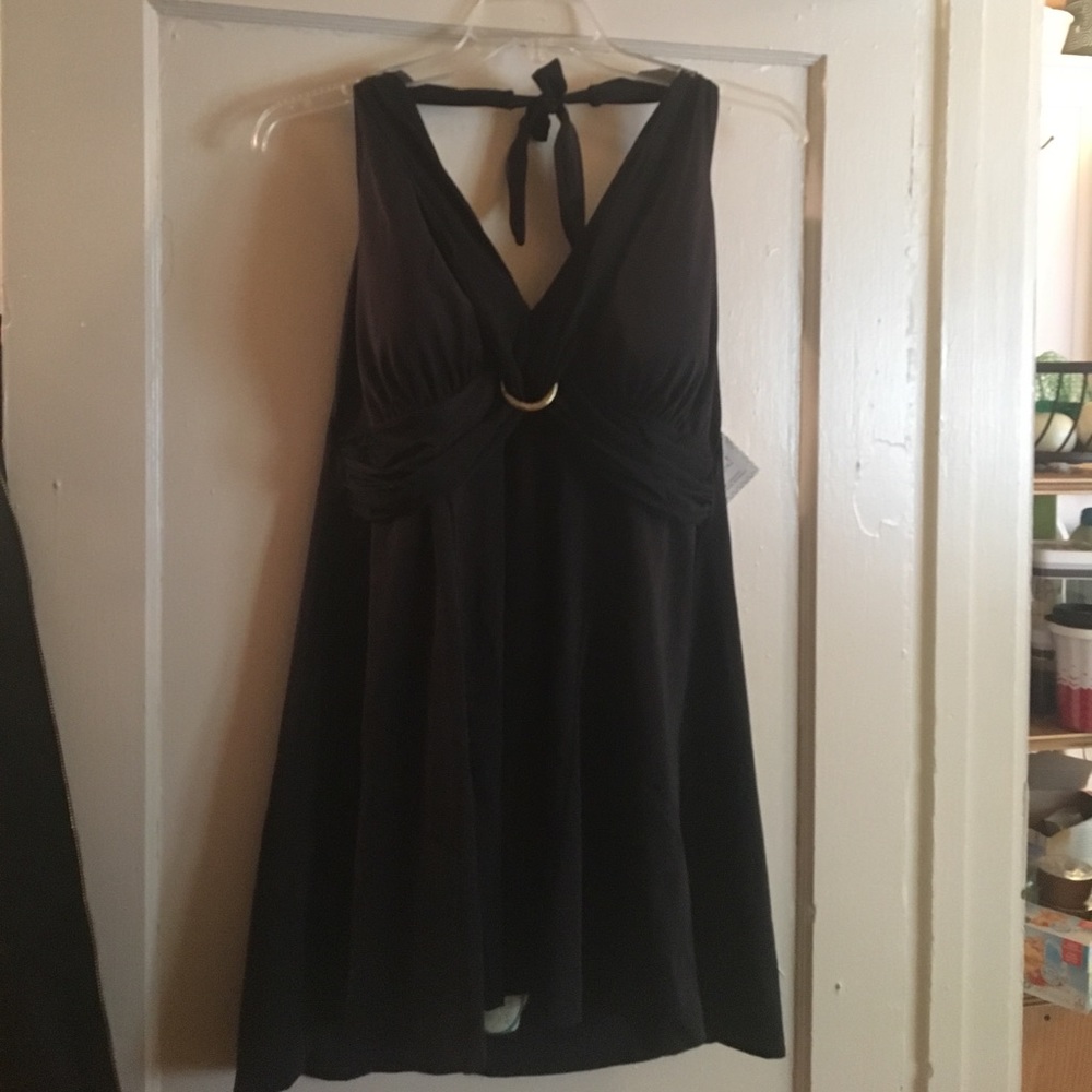 Black Halter top Swimsuit