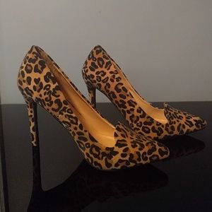 Lauren Conrad Leopard Print Heels