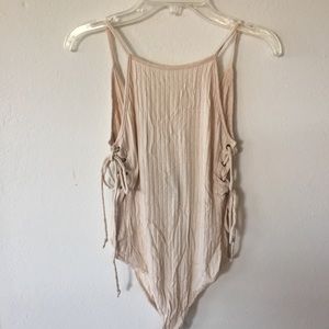 Side-tied Bodysuit