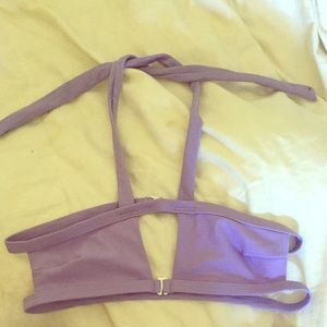 Lavender two piece bikini set